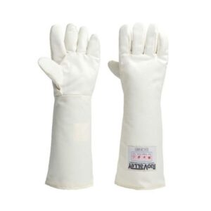 Luva Para Cozinha Kombat Heat Creme 5 Dedos 45cm Ca 49963 Rio Valley