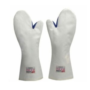 Luva Para Cozinha Kombat Heat  Creme Mão De Gato 45cm Ca 49964 Rio Valley