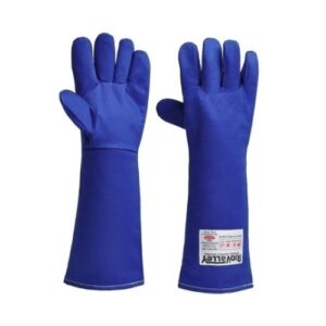 Luva Para Cozinha Radiant Heat Azul 5 Dedos 45cm Ca 28689 Rio Valley