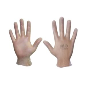 Luva Vinil Transparente Da301csin S/amido Cx C/100 Pçs Ca 21120 Danny